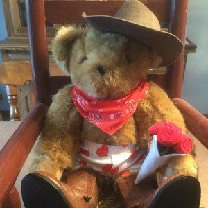 Vermont Teddy Bear Valentine Cowboy